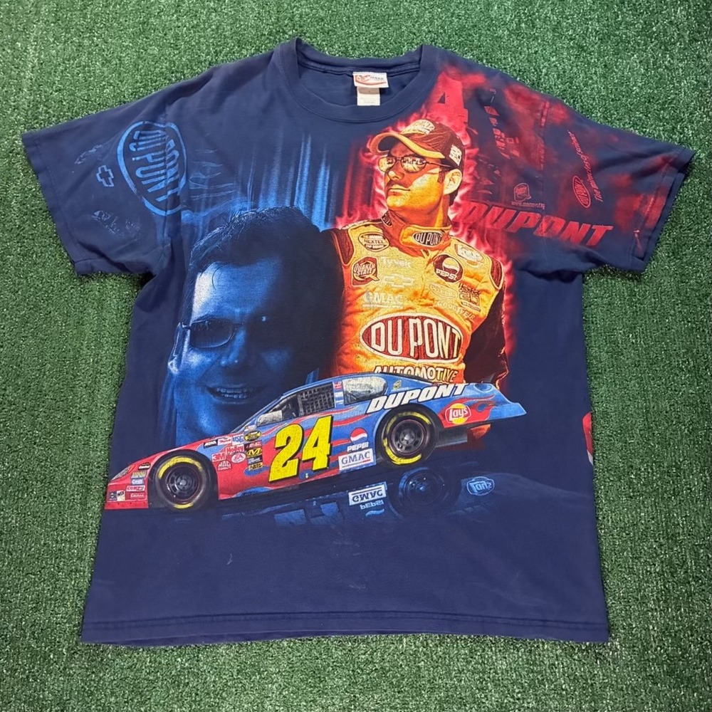 Y2K Chase Authentics Jeff Gordon DuPont NASCAR T-shirt